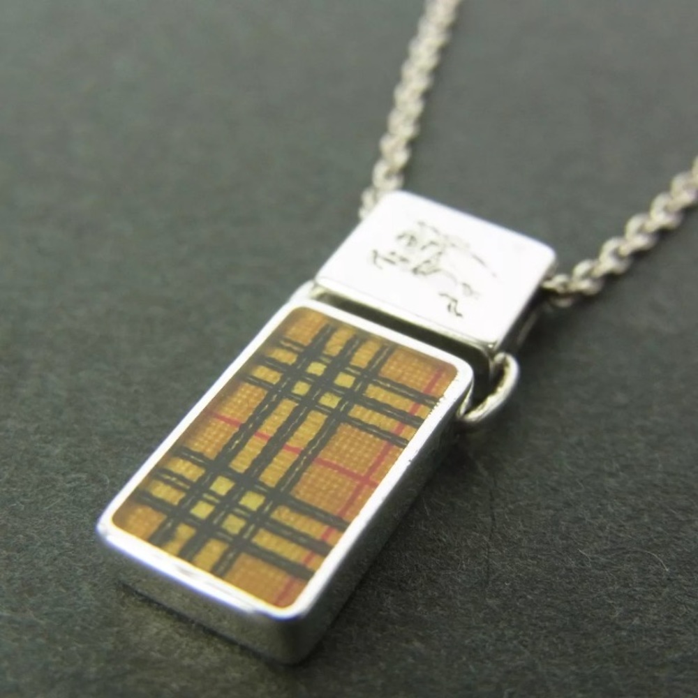925 Burberry necklace (sold)